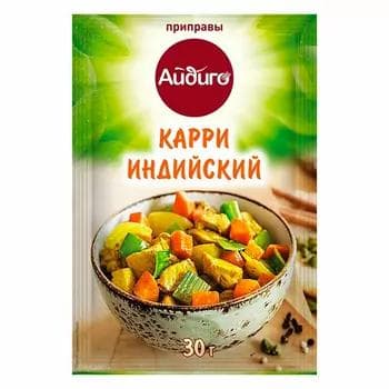 Priprawa"Айдиго" hindi karri burçly , 30 gr