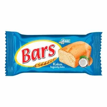Bars kokos tagamly keks, 20 gr