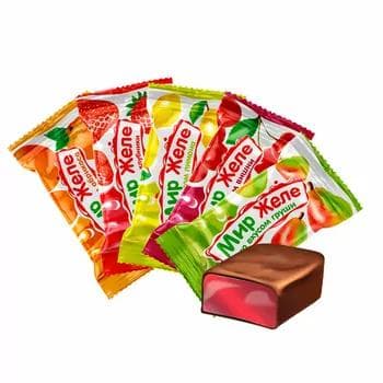 Žele süýji Невский кондитер "Мир желе" assorti, 250 gr (±10 gr)