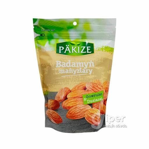 Gowrulan duzlanan (arassalanan) mindal maňyzlary PÄKIZE , 120 gr