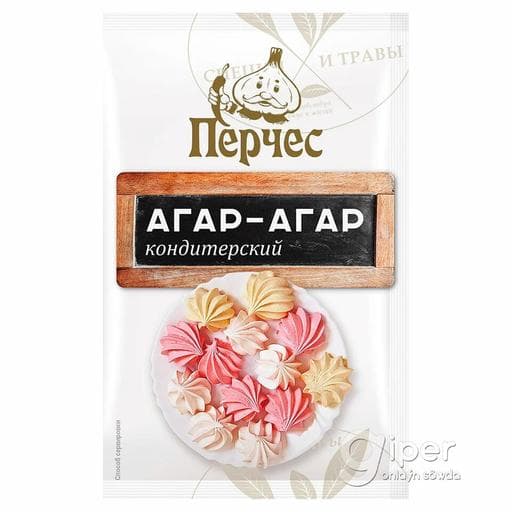 "Перчес" agar konditer önümleri üçin, 7 gr