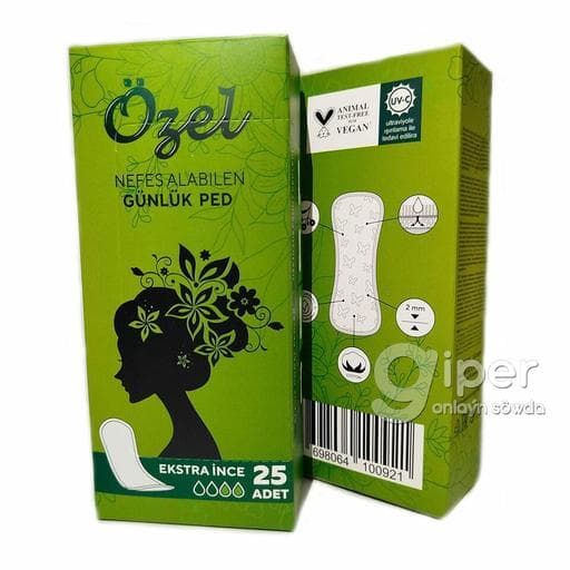 Gündelik prokladka "Özel" (25 sany)