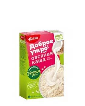 Şüle ýarmasy Увелка "Доброе Утро" kokos içgisi, 5x40 gr