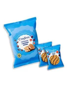 Печенье сдобное "Crafers " со вкусом инджара, 300 гр