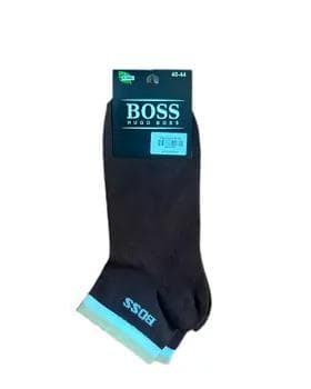"Hugo Boss" мужские короткие носки (40-44), 1 пара (коричневый)