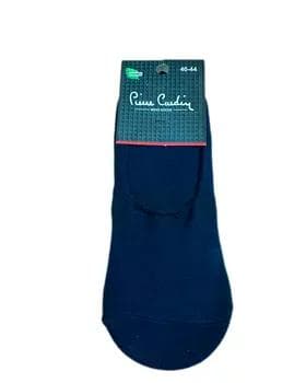 "Pierre Cardin" мужские короткие носки (40-44), 1 пара (темный синий)