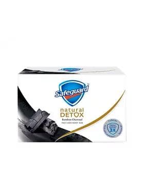 Antibakterial sabyn Safeguard "Natural Detox" bambuk kömürli, 108 gr