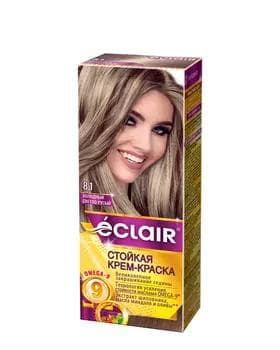 Saç üçin krem-kraska "Eclair" 8.1 Sowuk açyk sarymtyl