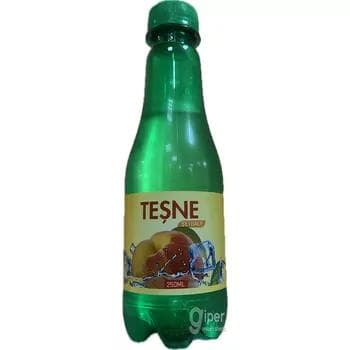 TEŞNE -безалкогольный газированный напиток со вкусом персика 250 мл