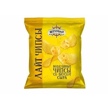 Çipsiler ýeralmadan "Штурвал" peýnir tagamly, 20 gr