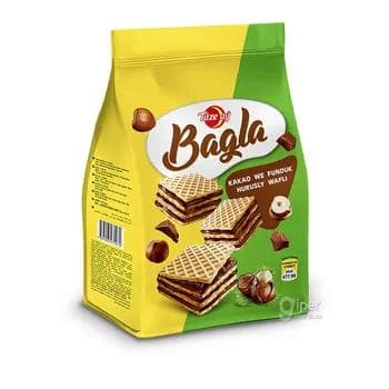 Täze aý "Bagla-wafers with cocoa and hazelnut cream" вафли с какао и ореховым кремом 150 гр