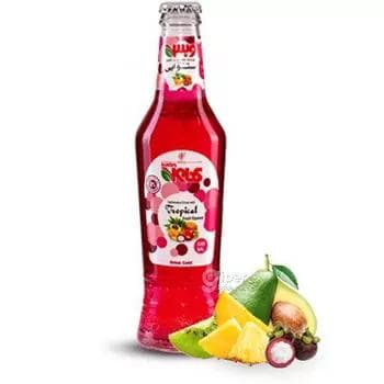 SUNDIS "Carbonated Drink with Tropical Fruit Flavor" газированный напиток со вкусом тропических фруктов 300 мл