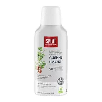 Agyz çaýkamak üçin serişde Splat "Сияние Эмали" krežownika we narpyz tagamly, 275 ml