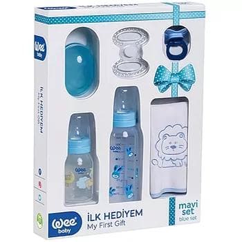 Набор для новорожденного ребенка Weebaby 0-6 мес. 6 предмет (boy)
