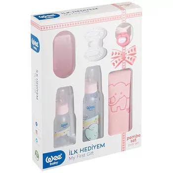 Набор для новорожденного ребенка Weebaby 0-6 мес. 6 предмет (girl)