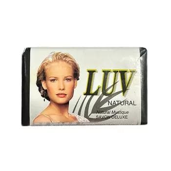 Туалетное мыло Luv "Natural", 125 г (черный)