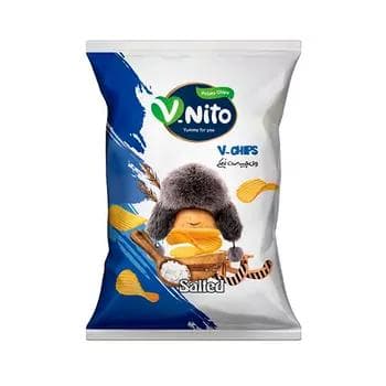 Çipsiler ýeralmadan "V_Nito" duzly, 100 gr