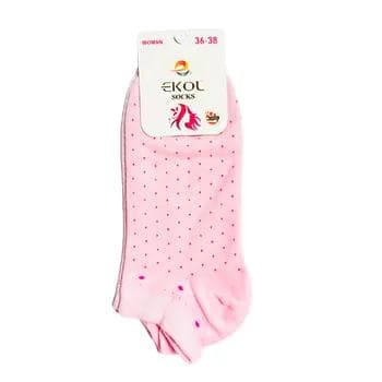 "EKOL socks" zenanlar üçin gysga jorap, ölçegi 36-38, 1 sany (gülgüne)