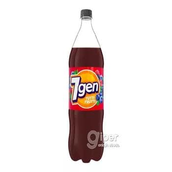 Безалкогольный газированный напиток  "7gen" тутти-фрутти 1 л