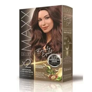 Краска для волос Maxx Deluxe, 5.77 горячий шоколад