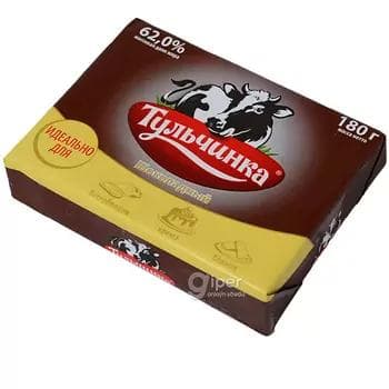 Ösümlikli-ýagly spred şokoladly "Тульчинка" 180 gr
