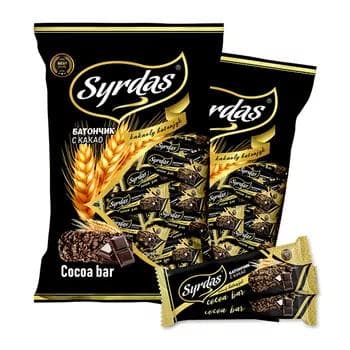 Çekimli multidäneli batonçik Doganlar Ýyldyzy "Syrdaş" kakaoly, 250 gr
