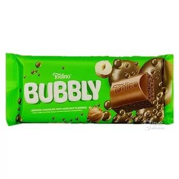 Fundukly şokolad Todino "Bubbly-Hazelnut" 90 gr