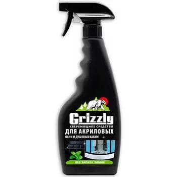 Wanna we duş üçin ýuwujy serişde "Grizzly", 500 ml