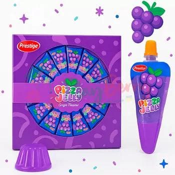 Жевательный мармелад Prestige "Pizza Jelly" со вкусом винограда, 50 г