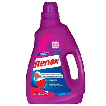 Гель для стирки "Renax" для цветных одежды, 2520 мл