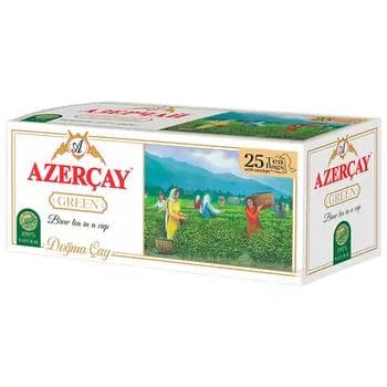 Gök çaý "Azerçay" haltajykly 25 sany, 50 gr