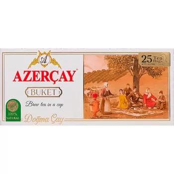 Gara çaý Azerçay "Buket" haltajykly 25 sany, 50 gr