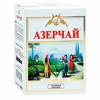 Gara çaý AZERÇAY "Чабрецом" atym çaý, 100 gr