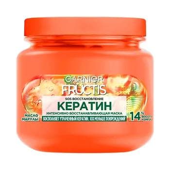 Реанимирующая маска для волос Garnier Fructis SOS Кератин Восстановление, 320 мл