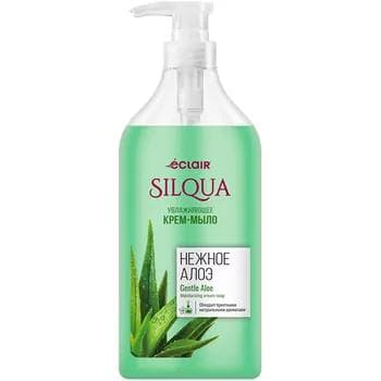 Nemlendiriji suwuk sabyn-krem Eclair "Silqua" aloe ekstrakly, 830 ml