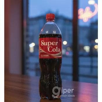 Gazlandyrylan içgi "Super Cola Turkmen" 1 lt