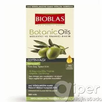 Шампунь с оливковым маслом Bioblas "BotanicOils" 360 мл