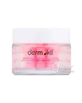 Ýüz üçin krem dermokil 100% Natural Rose Water Revitalizing Renewing 3D Capsule, 50 ml