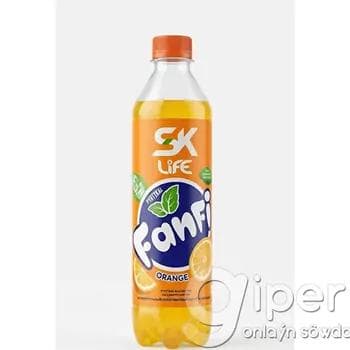 Gazlandyrylan içgi pyrtykal tagamly Life Fanfi "Orange" 500 ml