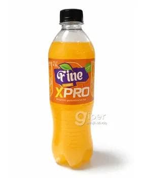 Gazlandyrylan içgi X Pro "Orange" 500 ml