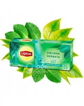 Lipton "Green Hint of Mint" narpyz tagamly gök çaý, haltajykly 20 sany ,26gr