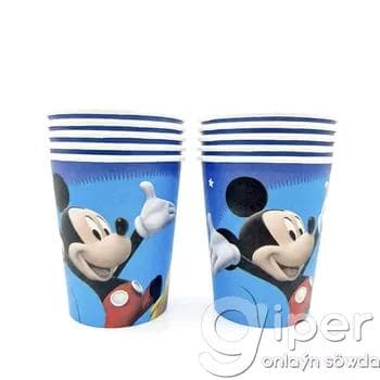 Kagyz stakan "Mickey Mouse" 10 sany