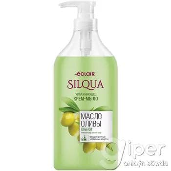 Nemlendiriji suwuk krem-sabyn zeýtun ýagy bilen Silqua "Olive Oil" 830 ml