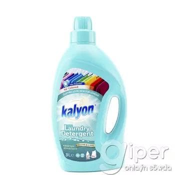 Suwuk kir ýuwujy serişde egin-eşikler üçin Kalyon "Liquid Laundry Detergent" 3 lt