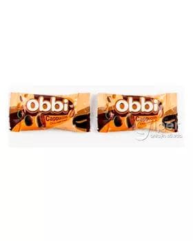 Şokolad örtükli nogul Okgun "Obbi" kapuçino, 40 gr