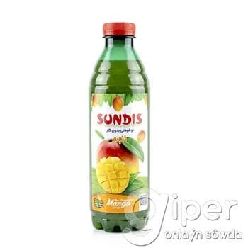 Gazsyz mango içgisi "SUNDIS" 990 ml