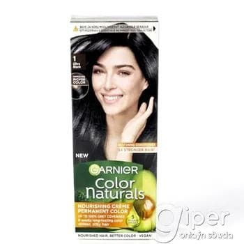 Garnier "Ultra Black" saç boýagy gara reňk