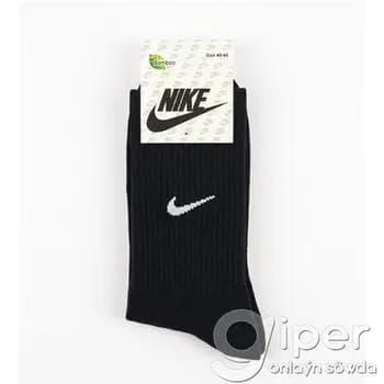 Черные мужские носки "Nike" 1 пара