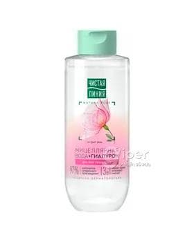 Miselýar suwy "Чистая линия" gialuron 3x1, 400 ml