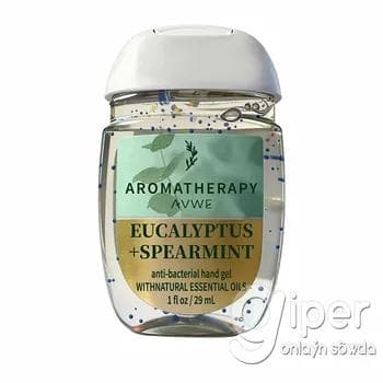 Antiseptik gel el üçin AVWE "Aromatherapy Eucalyptus + Spearmint" 29 ml